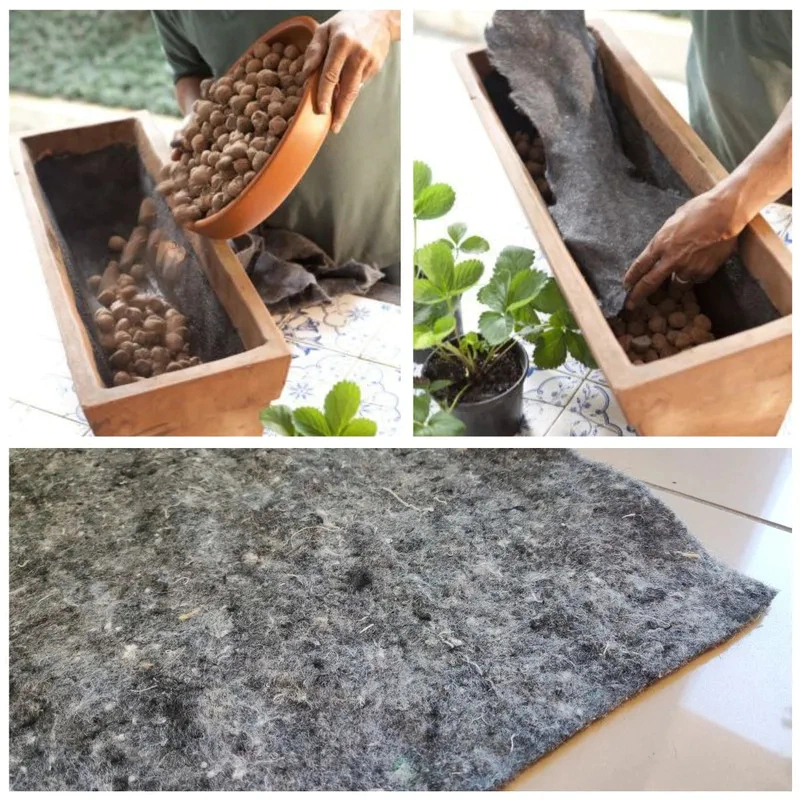 drenagem para vasos e canteiros