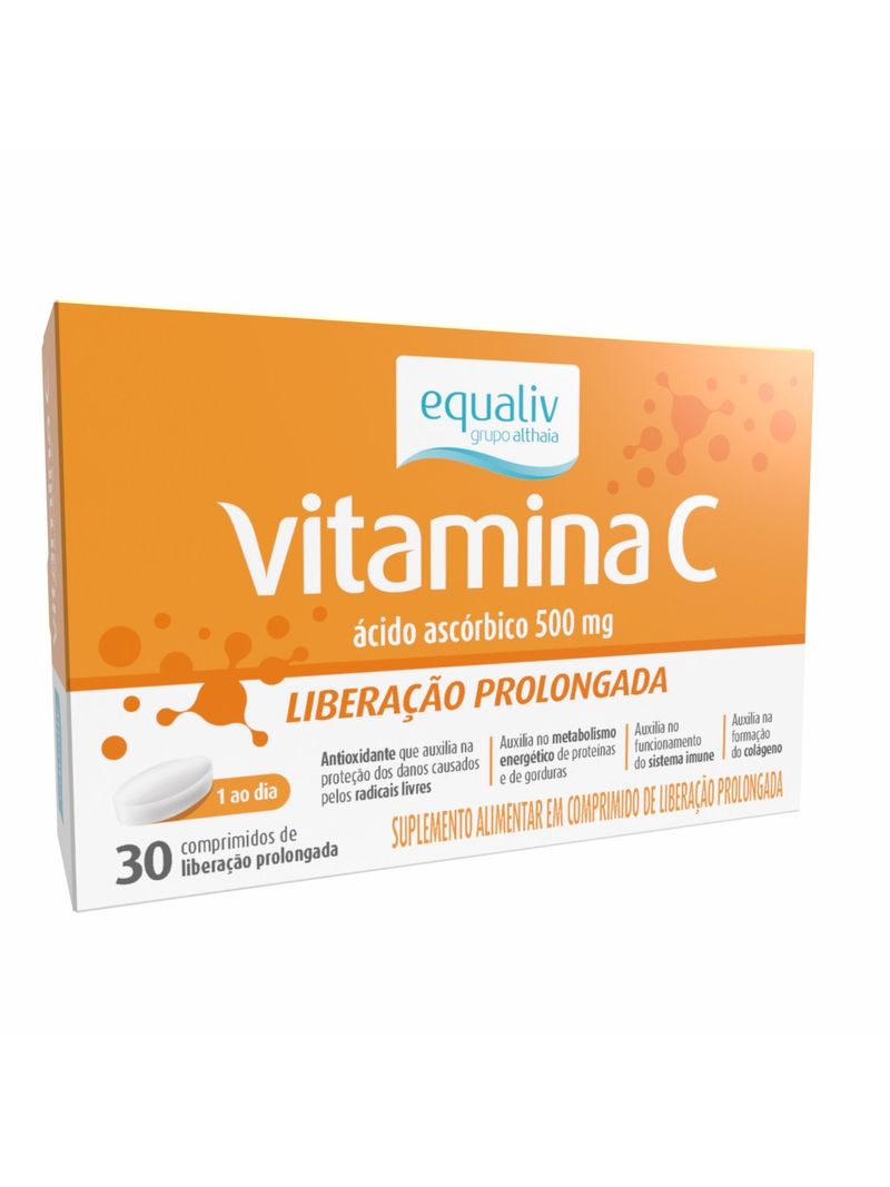 Equaliv Vitamina CDZ 30 Comprimidos Liberação Prolongada