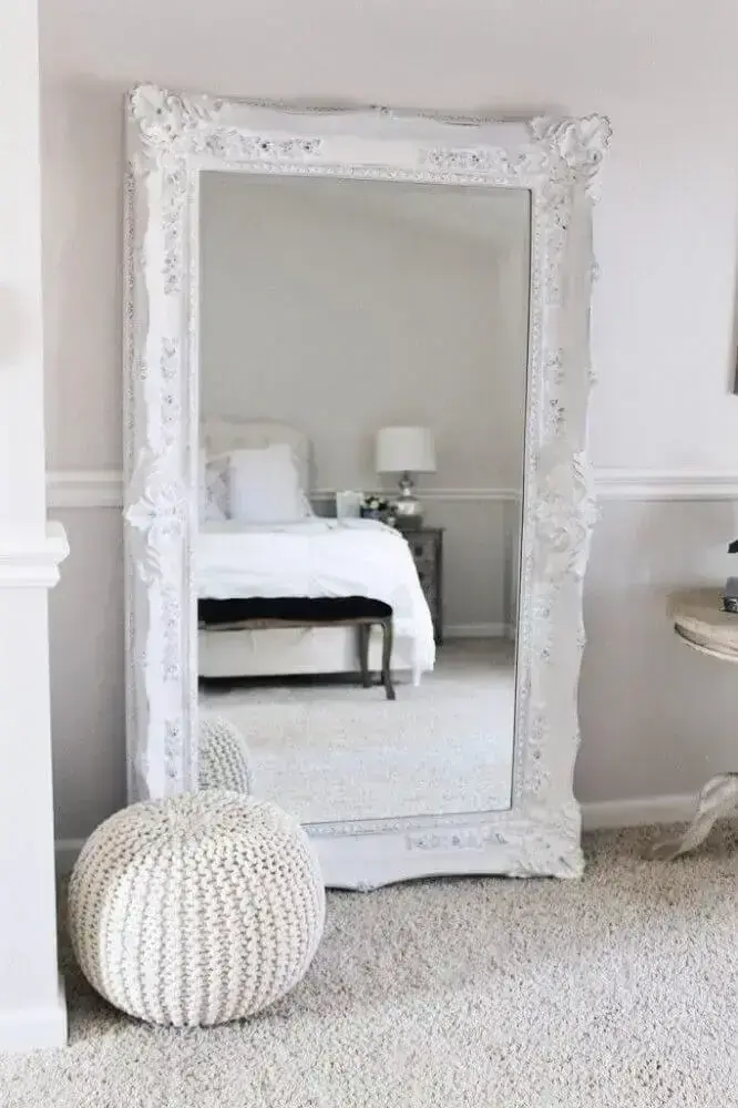 espelho orgânico grande para sala de estar