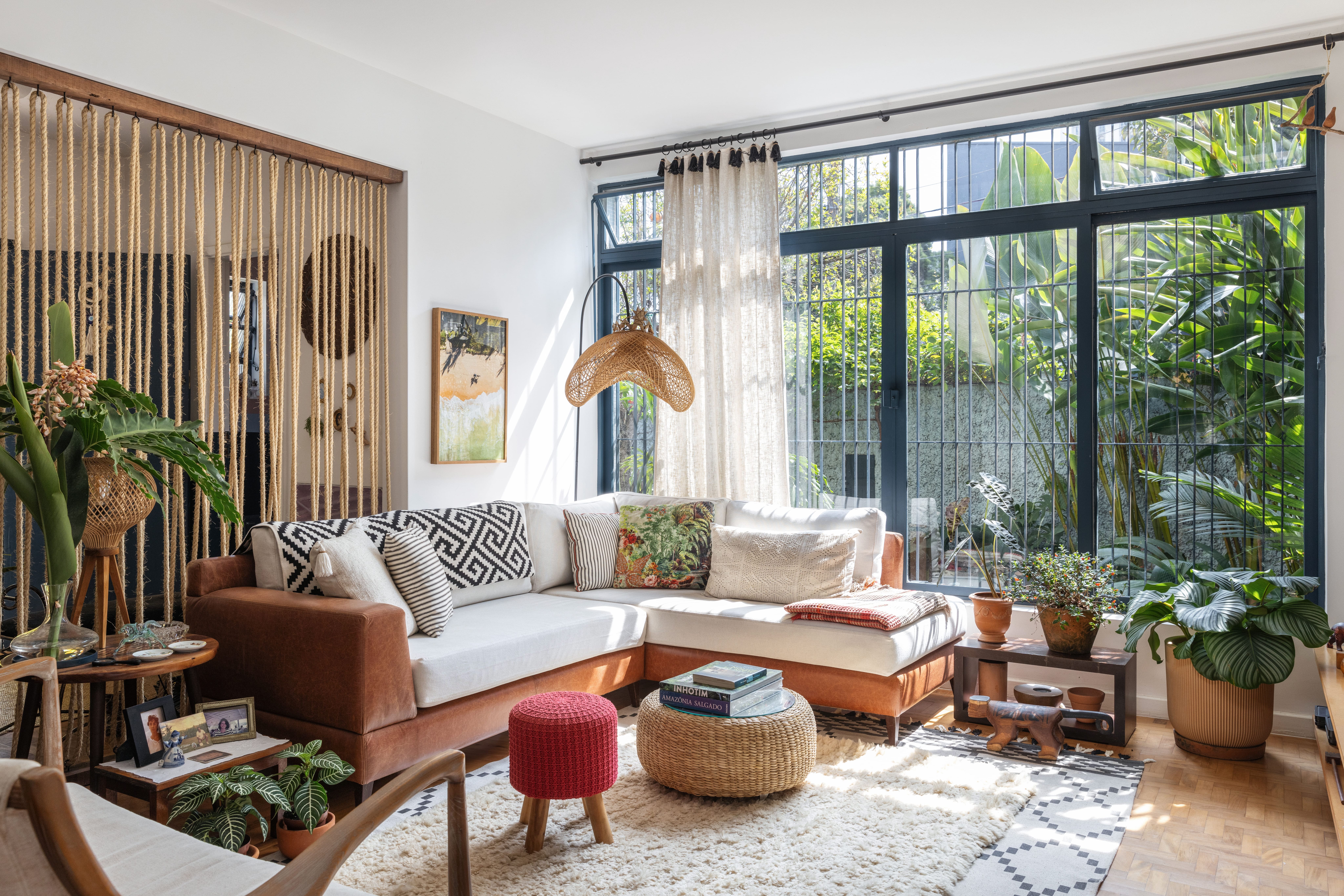 estilo de decoração boho chic