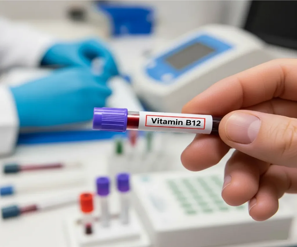 5 ideias de títulos:
1. Vitamina B12: O que você precisa saber antes do seu exame.
2. Jejum para Vitamina B12: Mitos e verdades.
3. Como se preparar corretamente para o exame de Vitamina B12.
4. Vitamina B12 baixa? Entenda as causas e como investigar.
5. A importância da hidratação antes do seu exame de sangue.