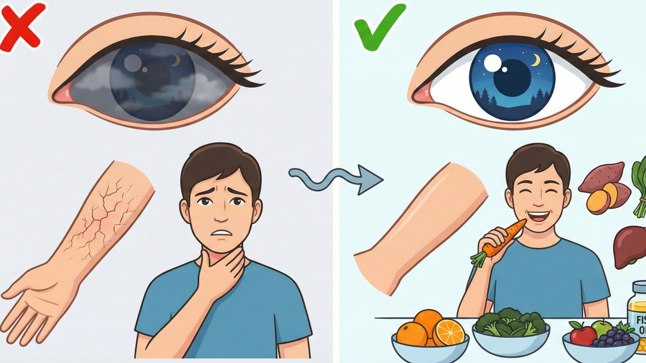 erros comuns ao tratar deficiência de vitamina a