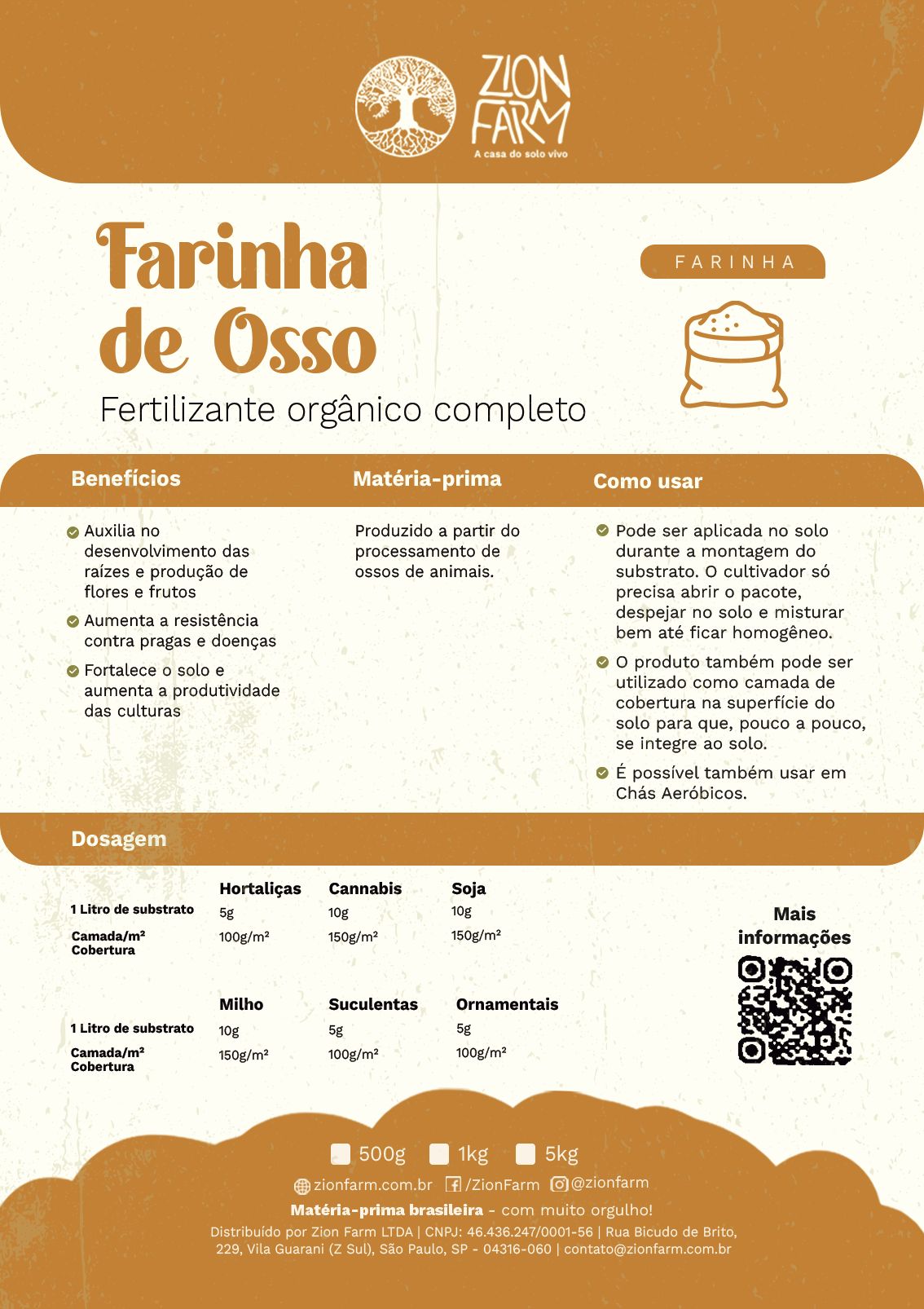 farinha de ossos para que serve