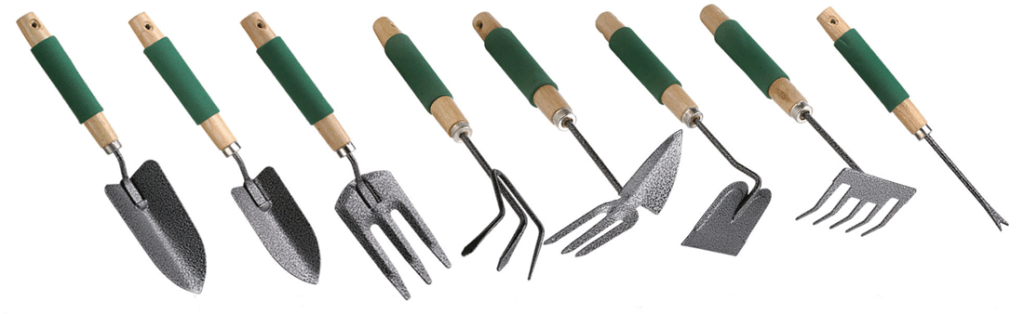 ferramentas para horta caseira