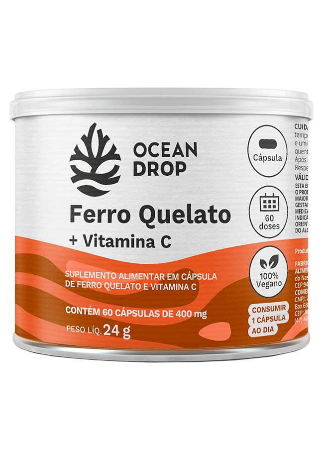 vitamina C para absorção de ferro