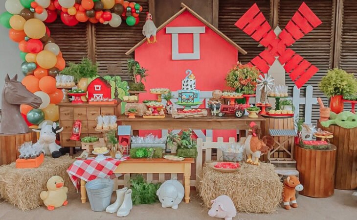 креативные идеи простого декора фермерской вечеринки