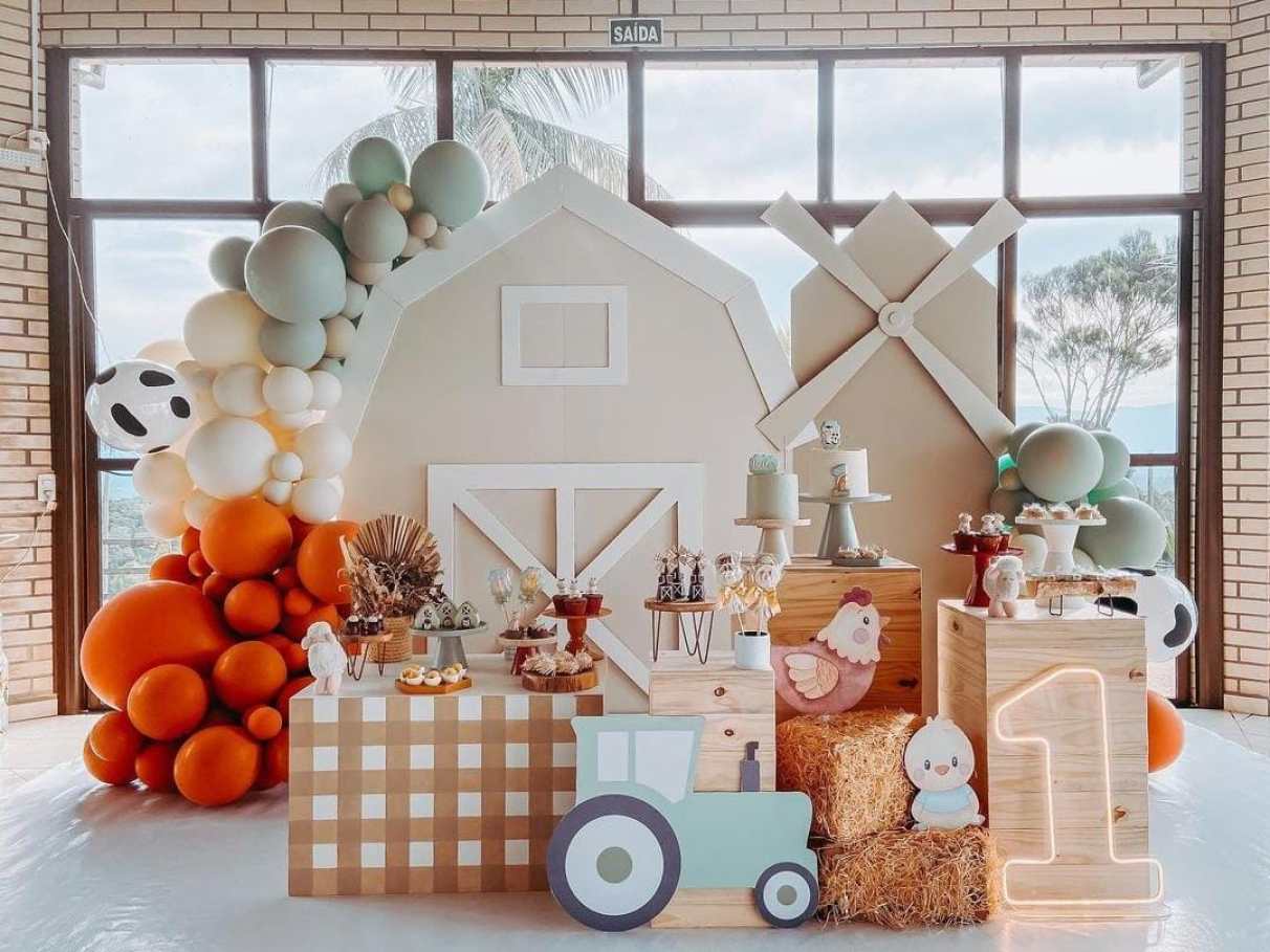 ideias criativas decoração festa roça simples