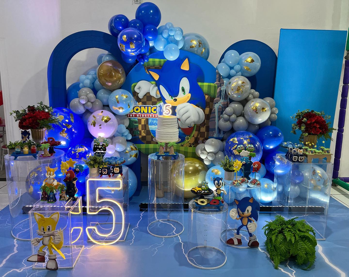 ideias criativas festa sonic decoração simples e barata