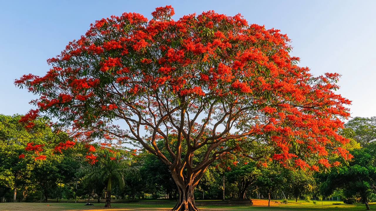 como plantar flamboyant em vaso