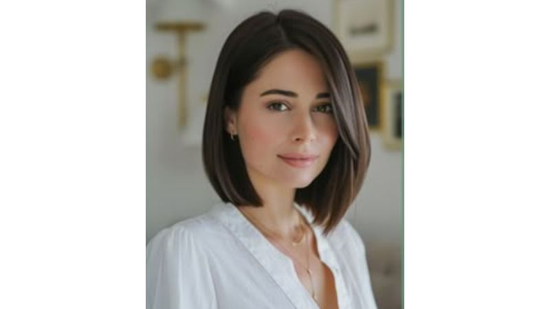 foto de cabelo curto no ombro