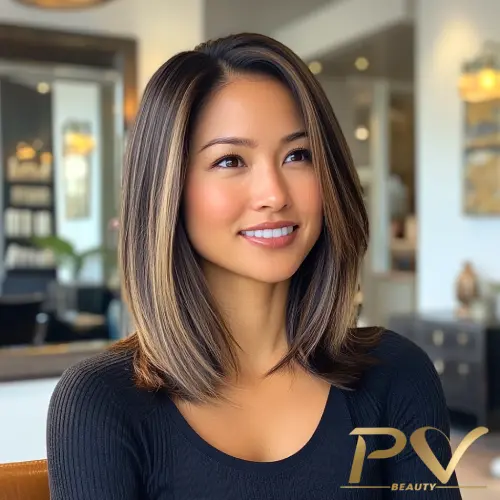 foto de cabelo curto no ombro