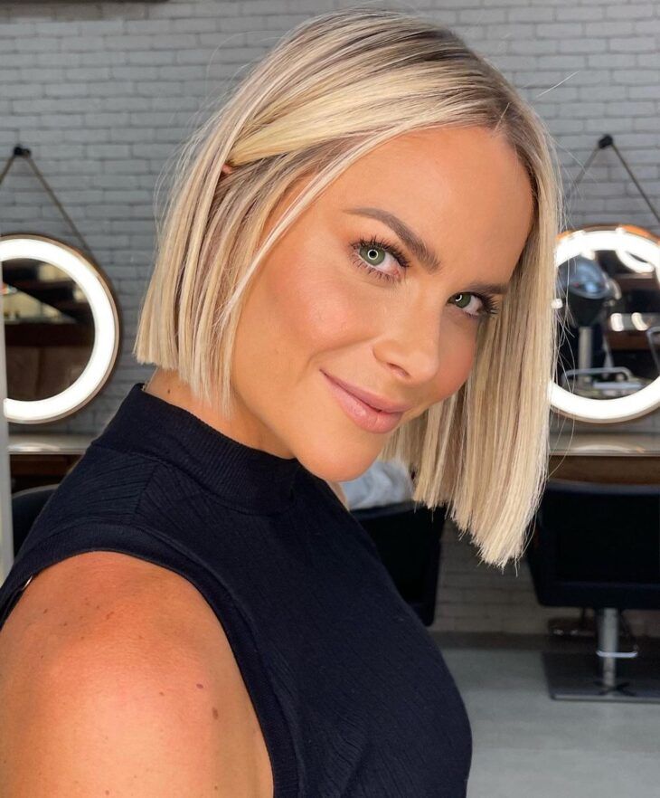 melhores fotos cabelo curto no ombro para inspirar