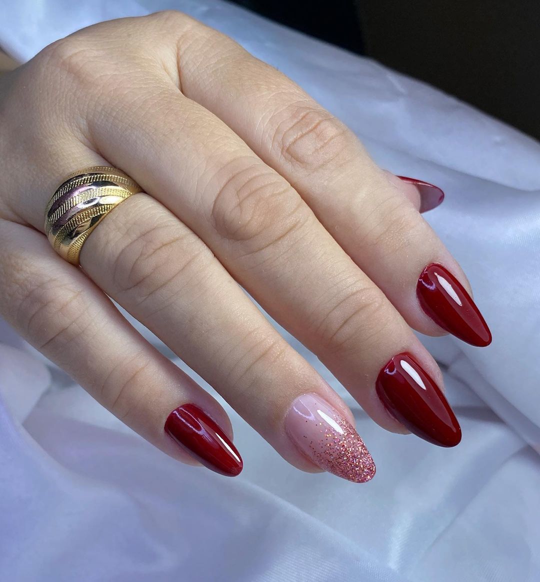 inspirações unhas redondas decoradas