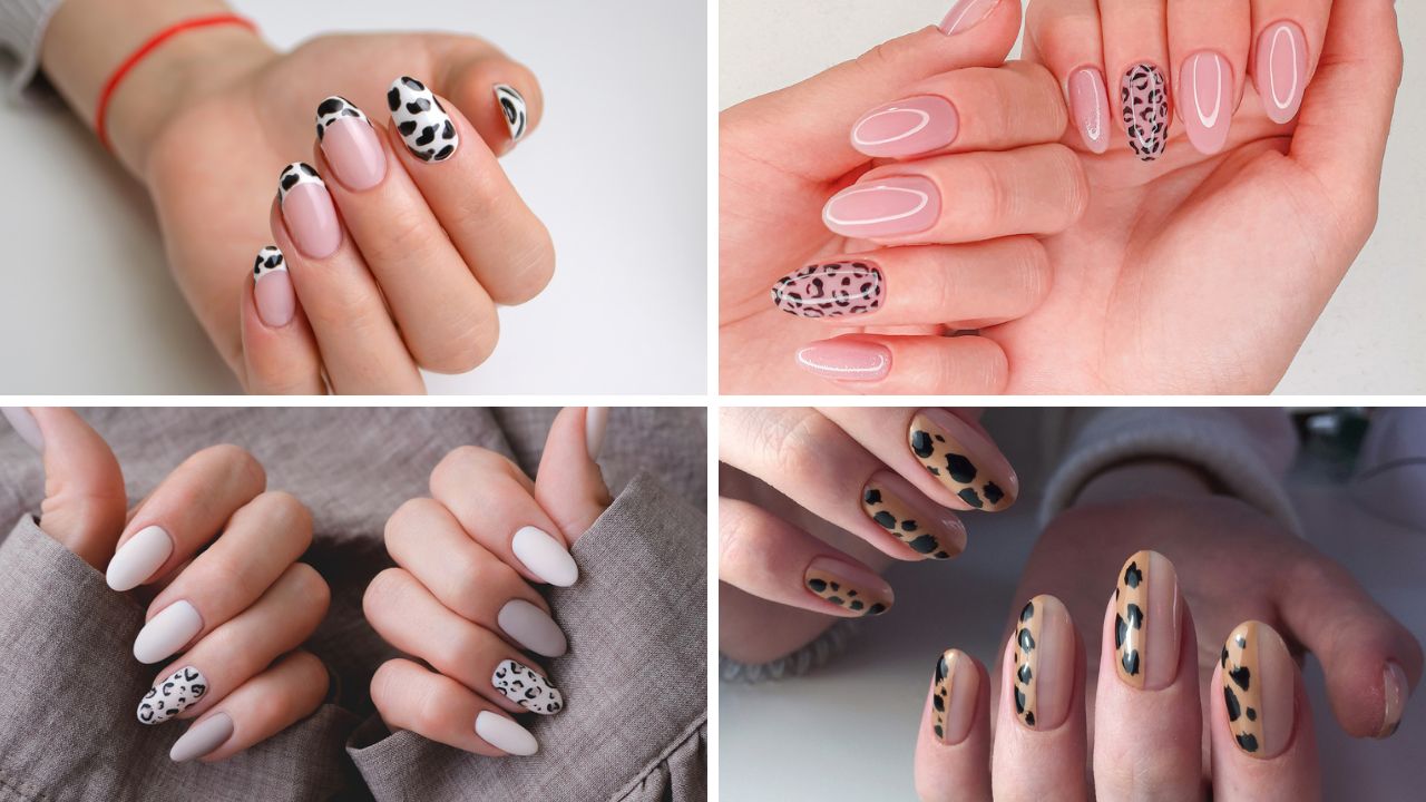 inspirações unhas redondas decoradas