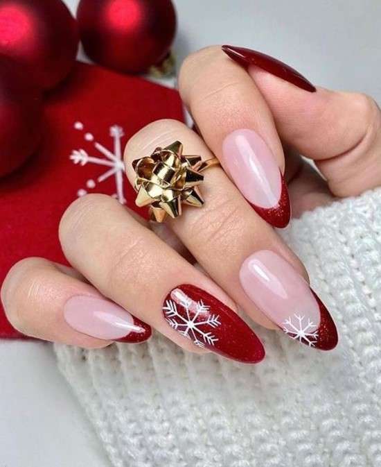foto de unhas para o natal