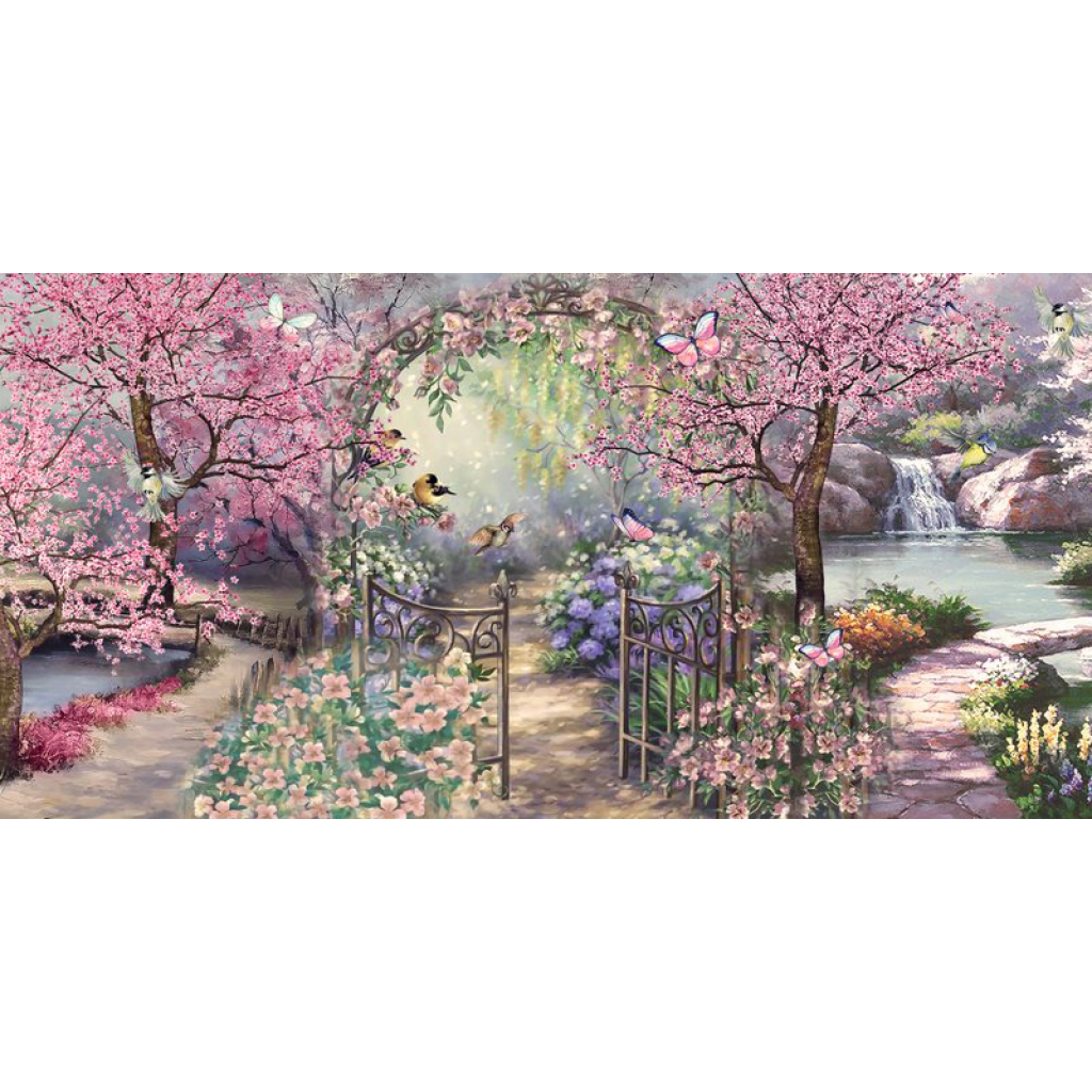 painel festa jardim das borboletas