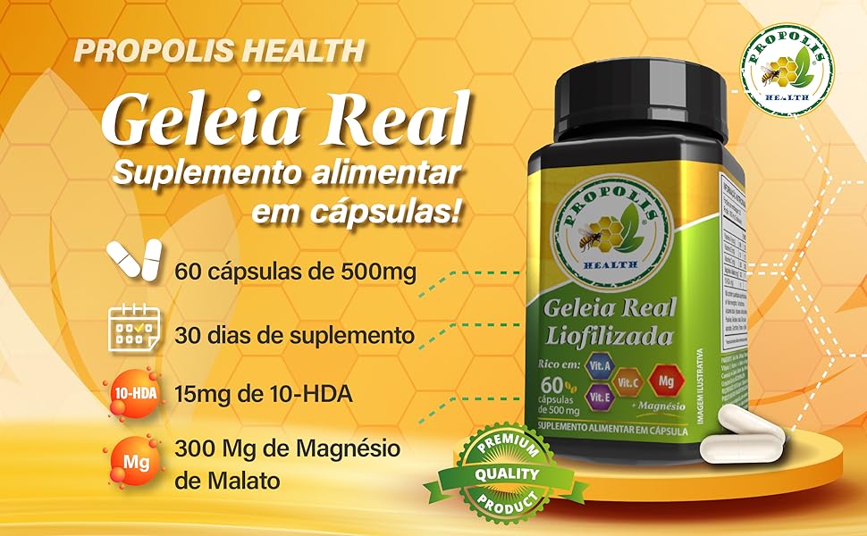 geleia real para que serve