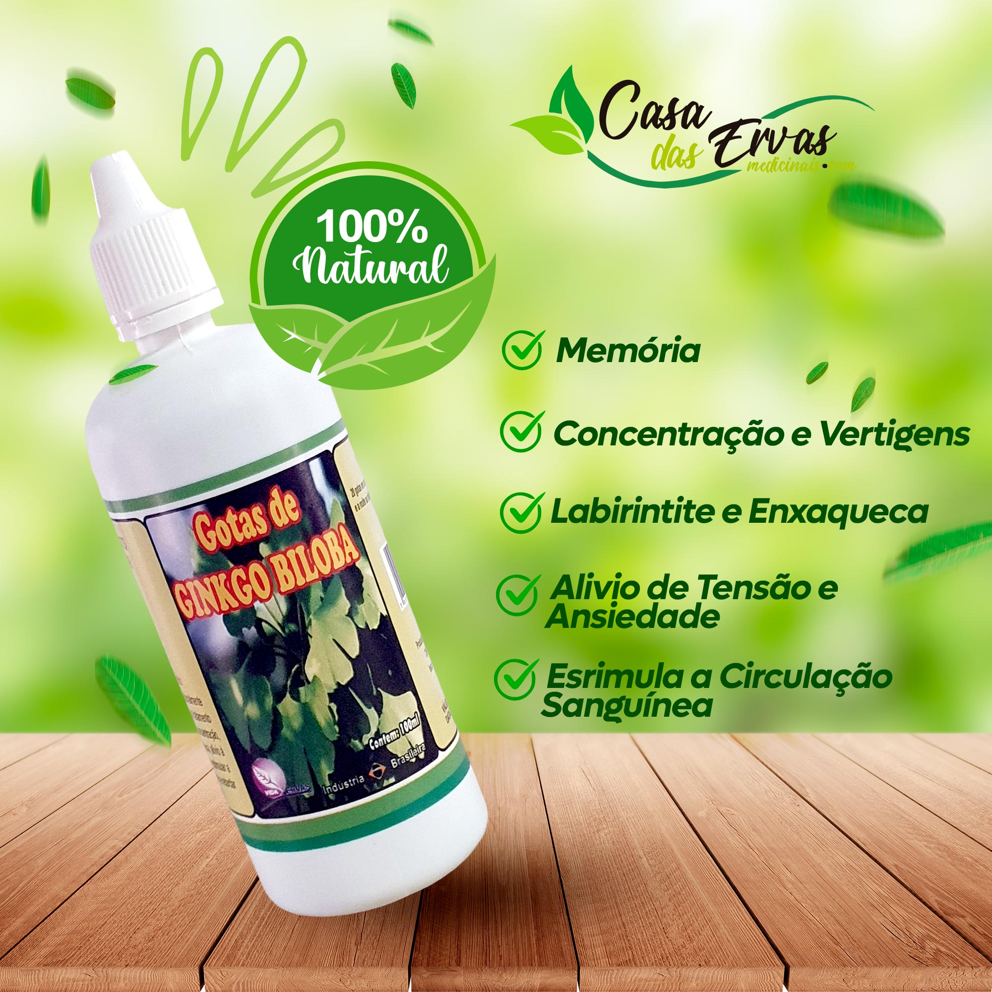 Como o Ginkgo Biloba melhora a memória e concentração