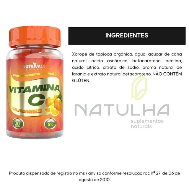 5 ideias de títulos:
1. Vitamina C em Gomas: Benefícios