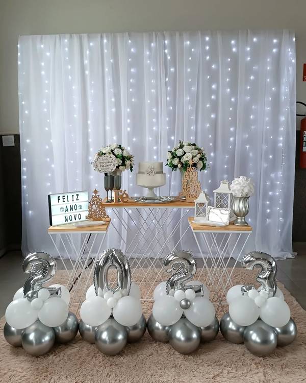 ideias criativas decoração ano novo simples