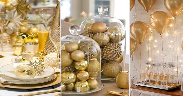 decoração ano novo clássica versus moderna