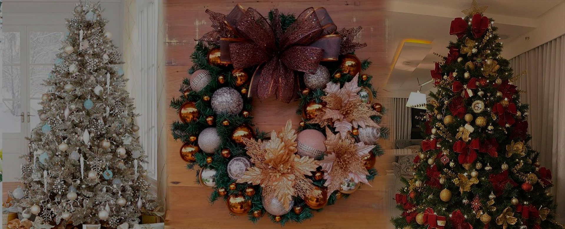 decoracao natal barata para empresas