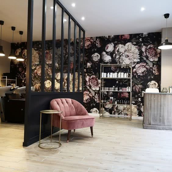 ideias criativas decoração salão beleza pequeno