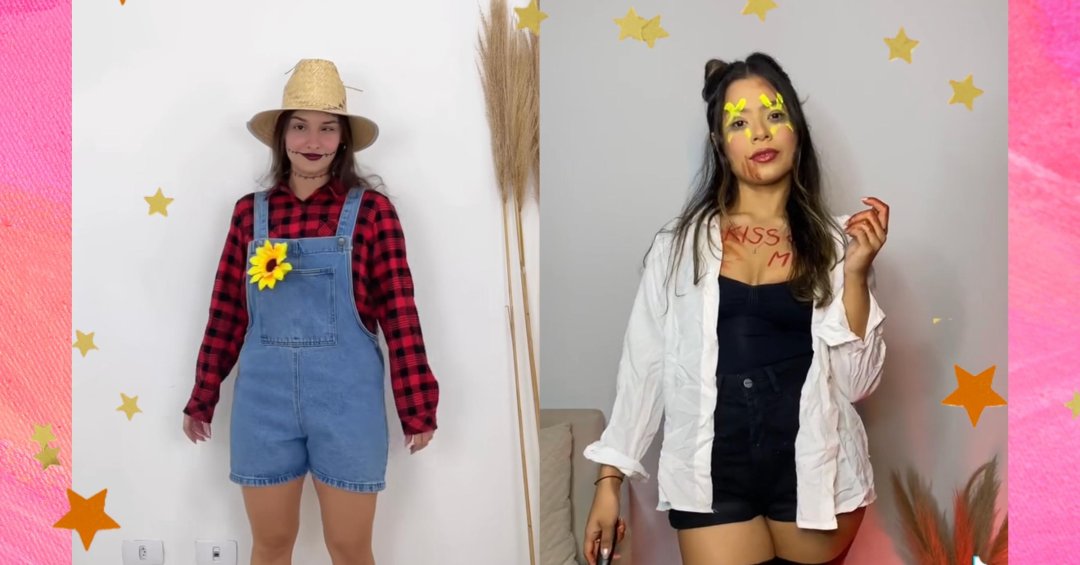 ideias de fantasias faceis com o que tenho em casa