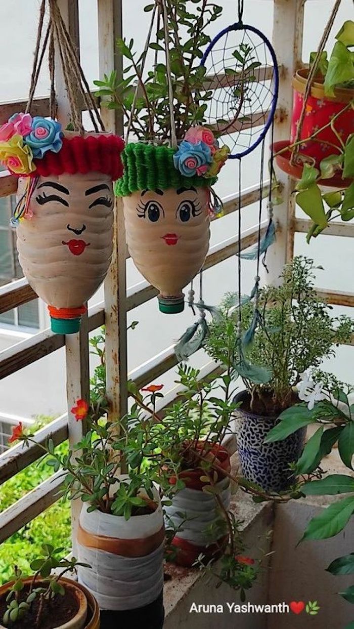 horta vertical com garrafa pet passo a passo