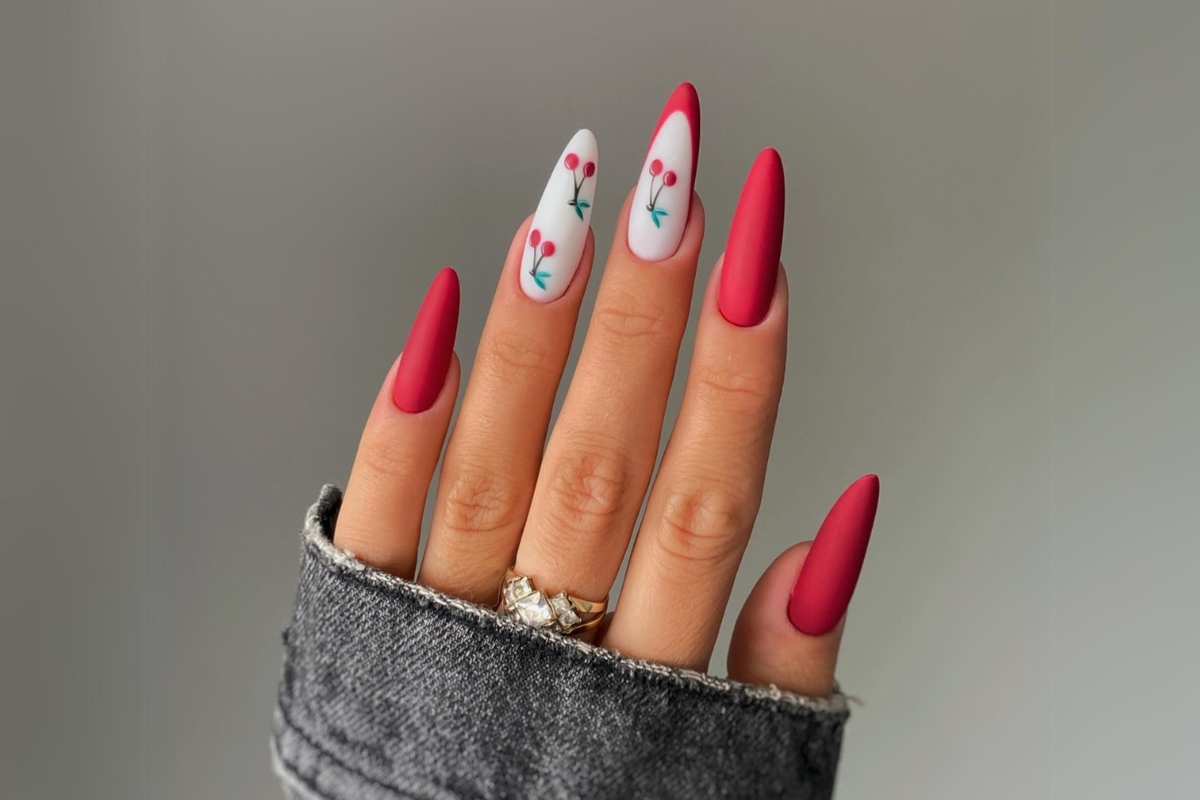 ideias de unhas vermelhas