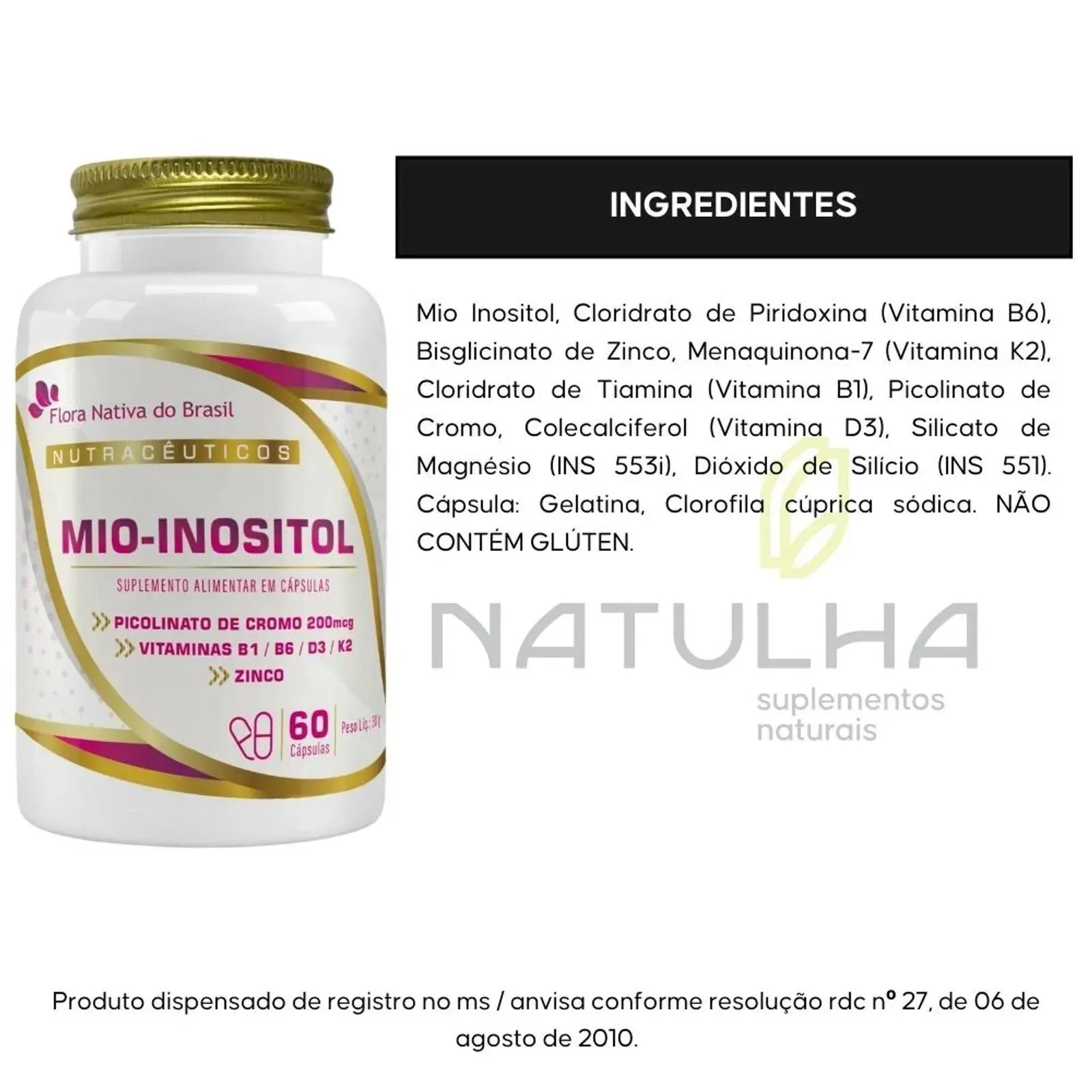 inositol para que serve