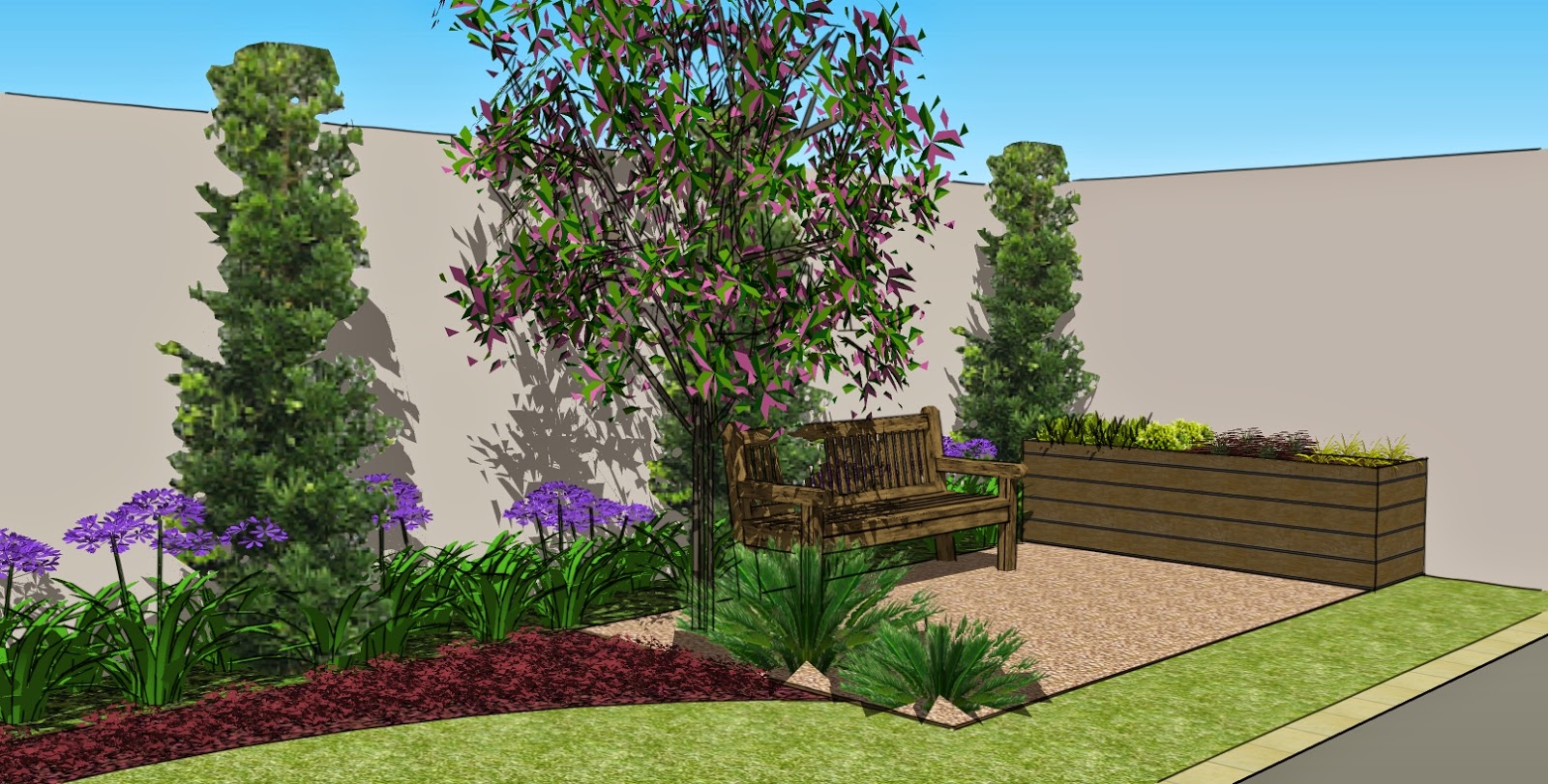 como fazer jardim no quintal