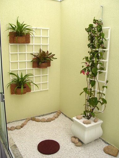 quintal de pobre decorado