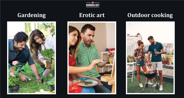 Construindo caminhos e estruturas no jardim a dois