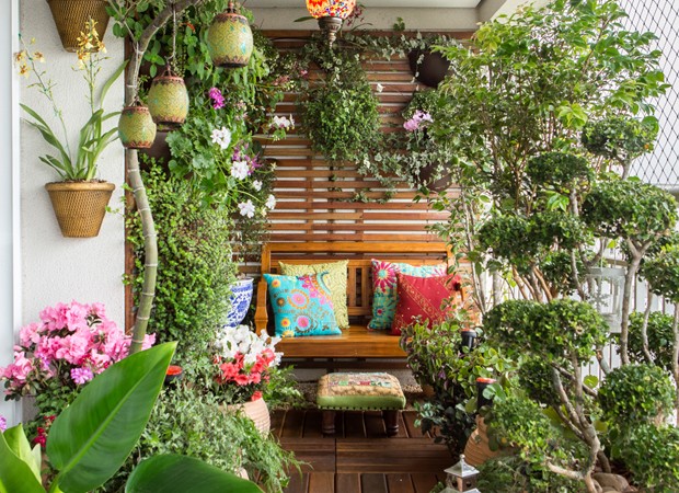 10 ideias criativas para decorar seu jardim pequeno
