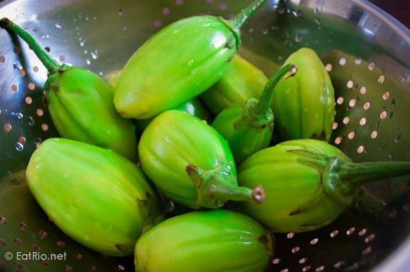 Receitas com jiló menos amargo