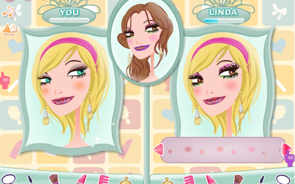 como fazer maquiagem de casamento virtual em jogos