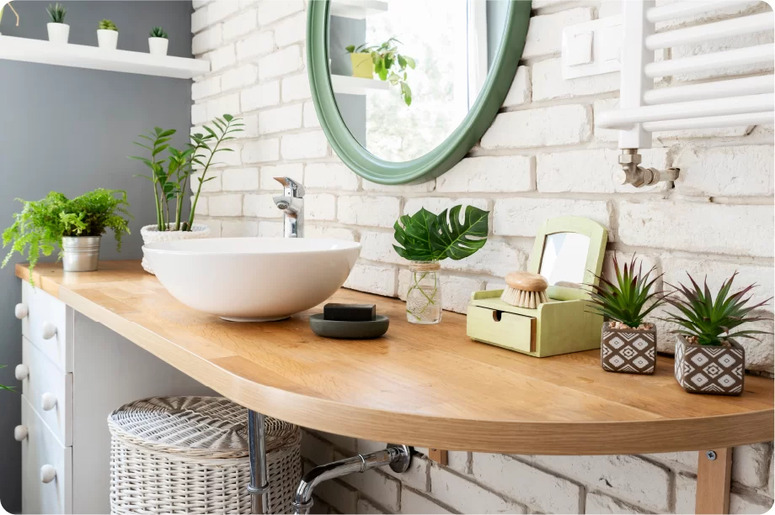 kit banheiro bambu ou ceramica qual melhor