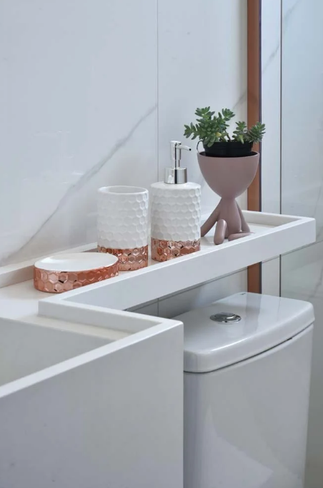 ideias kit banheiro moderno e luxuoso