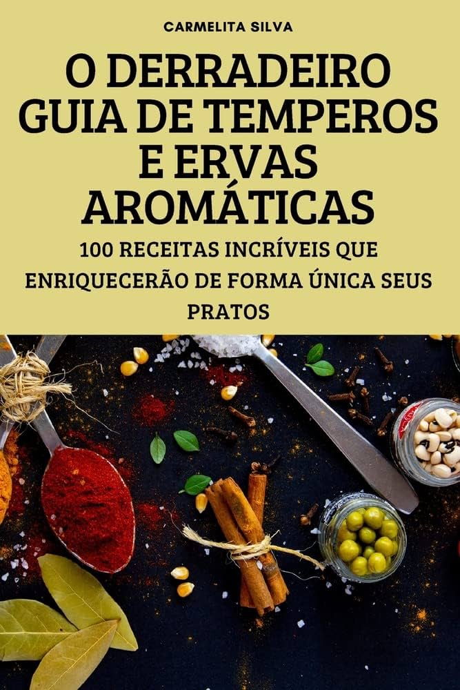 livro de temperos e ervas