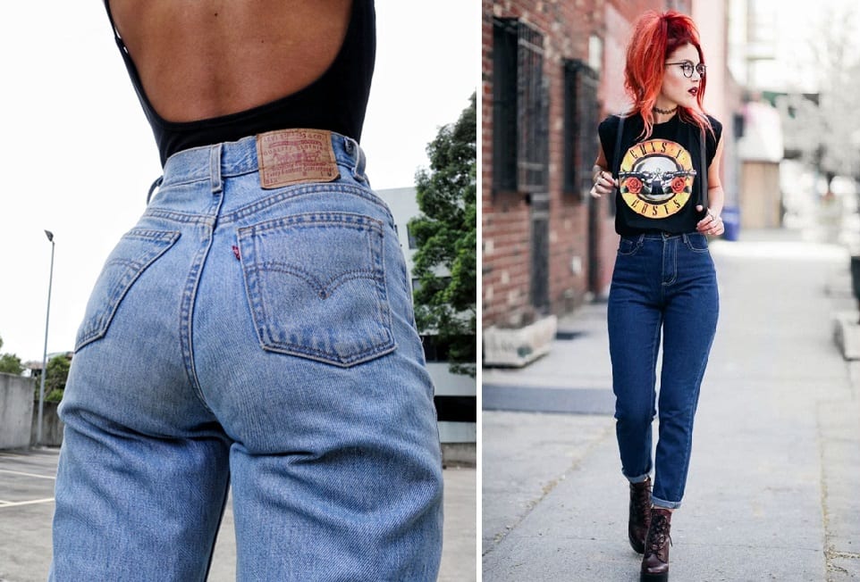 calça jeans skinny ou wide leg para balada