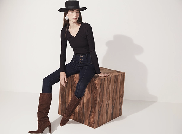 como não errar look bota marrom cano alto