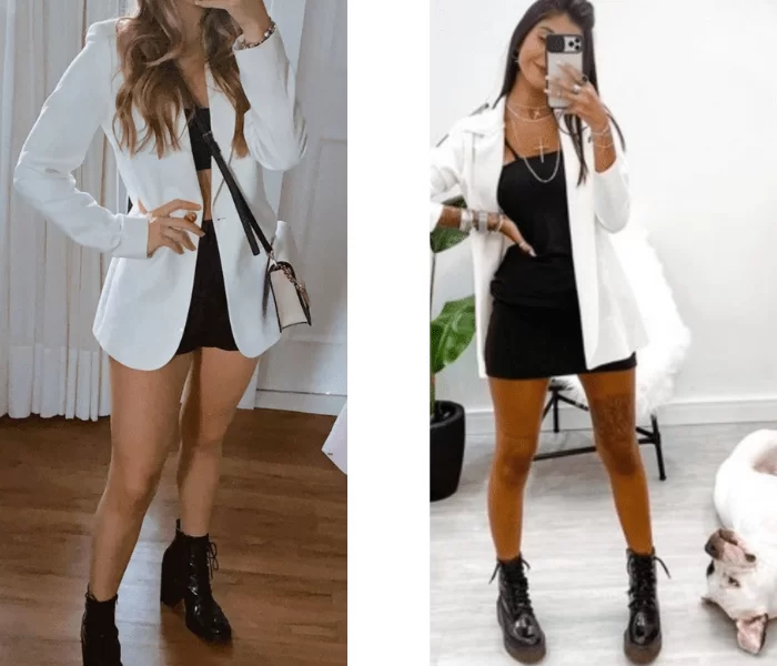 como não errar no look blazer branco noite
