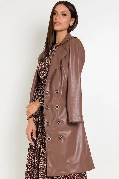 onde comprar sobretudo marrom bom e barato