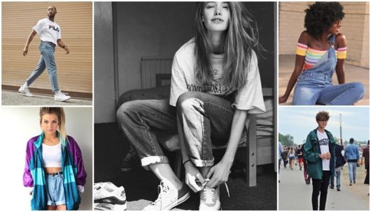 look festa anos 90 grunge ou pop qual escolher