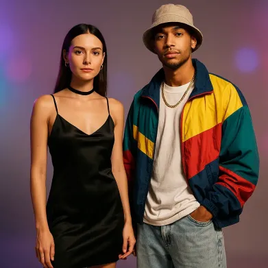 erros comuns ao montar look festa anos 90