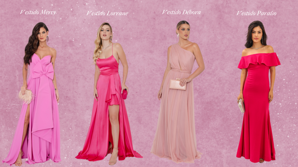 melhores looks festa look pink live