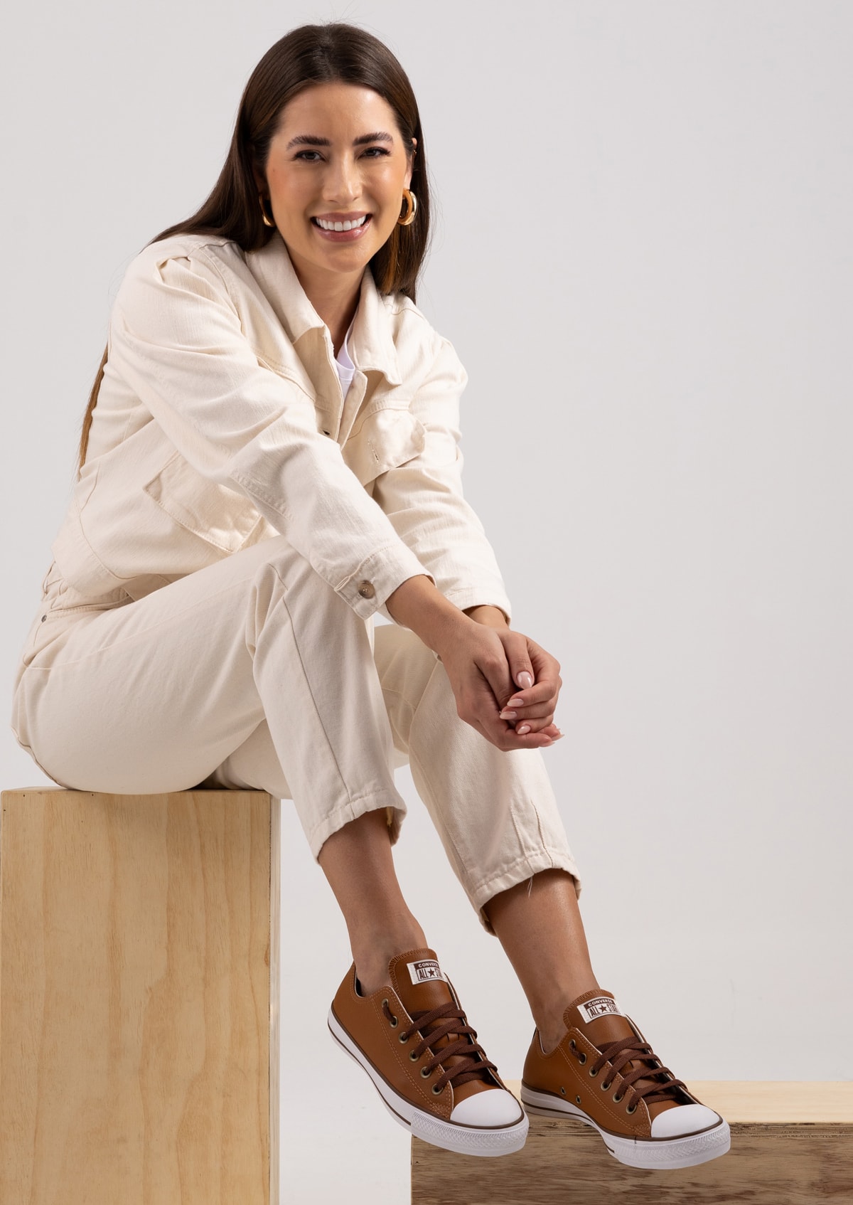 ideias looks all star marrom