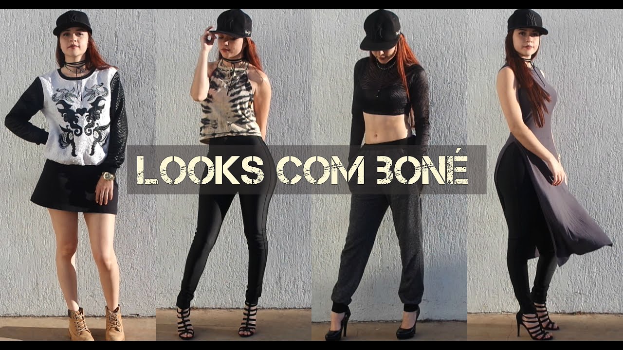 looks com bone preto