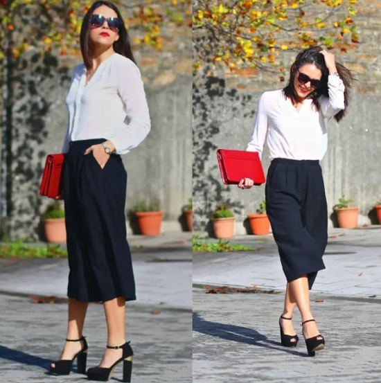 camisa branca jeans slim vs wide leg qual escolher